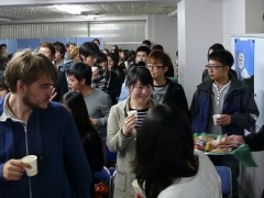 草苑日本语学校历经日本３１１大地震后，２０１１年４月生如期开学 
