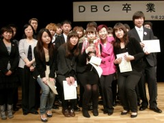 泰安蜜克DBC日本语学校 毕业式留影