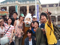 东京平田日本语学校迪士尼游玩 