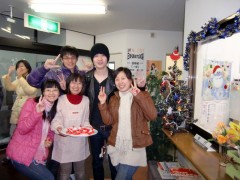东京平田日本语学校包饺子