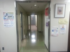 千驮谷日本语学校走廊