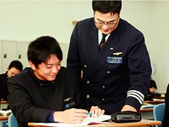 日本航空高等学校课堂