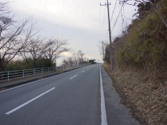 晓星国际高中校门前的道路