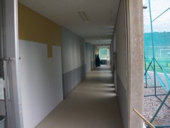 鹿岛学园高等学校体育馆走廊