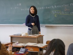 鹿岛学园高等学校上课中