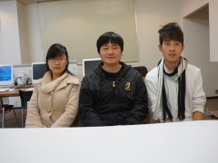 日东国际学院三名同学