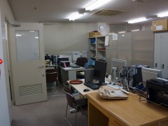 日东国际学院办公区一角