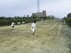 西武学园文理高等学校テニスコート