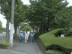 同志社高中门前