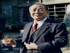 日本原首相、中央工学校第五代校长田中角荣