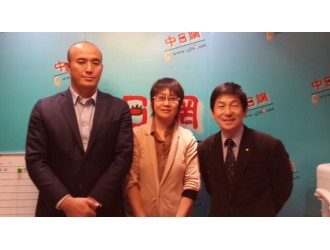 冲学园高中国际交流部老师访问中日网-日本留学网上海事务所