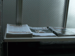 京都国际学院阅读一角