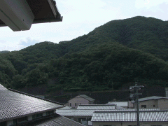  冈山县高梁日新高等学校教室外风景