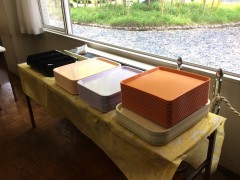 大阪日本语教育中心食堂餐具