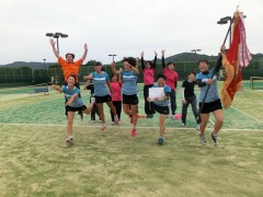 冈山学艺馆高中女子团子连续三年，全国大赛第11次出场