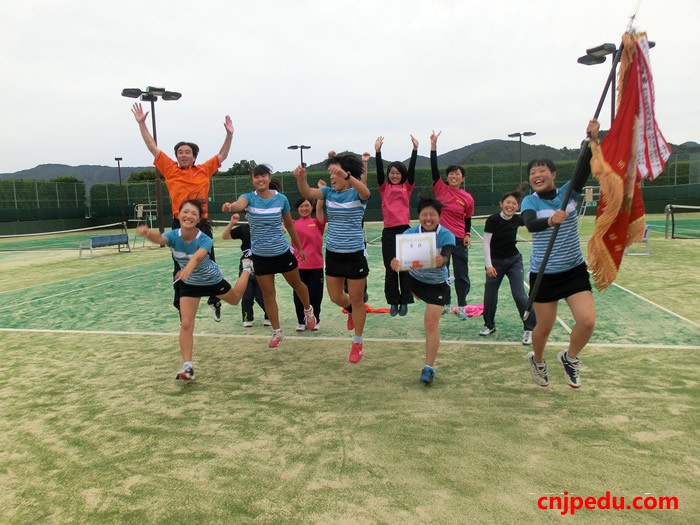 女子团子连续三年，全国大赛第11次出场