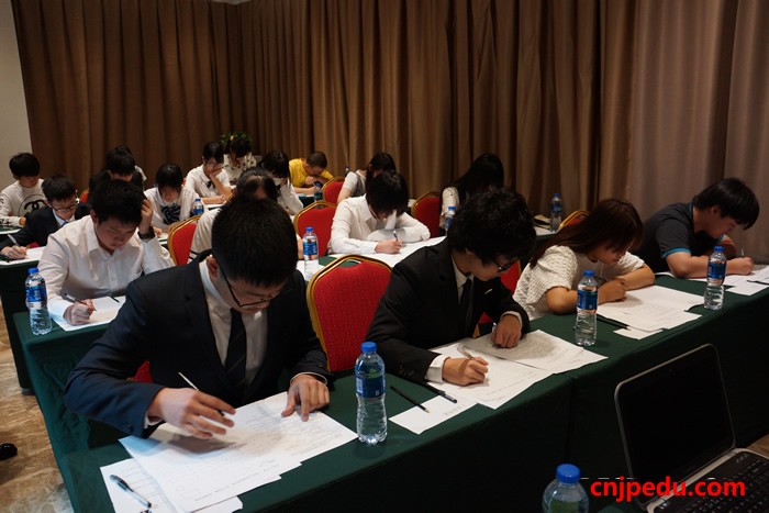 东京工学院大学附属高中２０１６中国留学生入学考试现场