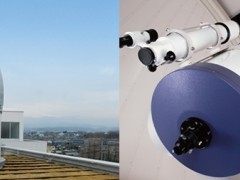 工学院大学附属高等学校屋顶的天体观测台