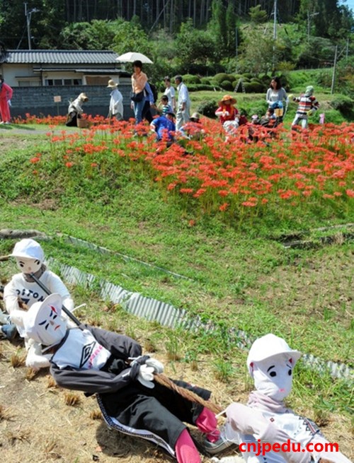 案山子大会现场