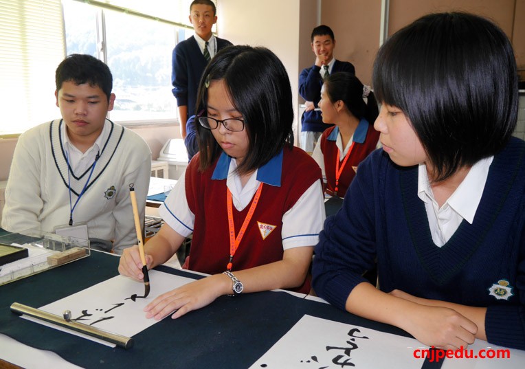 台湾修学旅行团纷纷访日