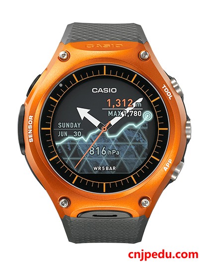 卡西欧多功能智能手表 侧重户外运动爱好者