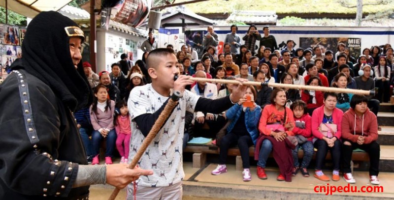 伊贺忍者秀势不可挡 掀外国客访日热潮