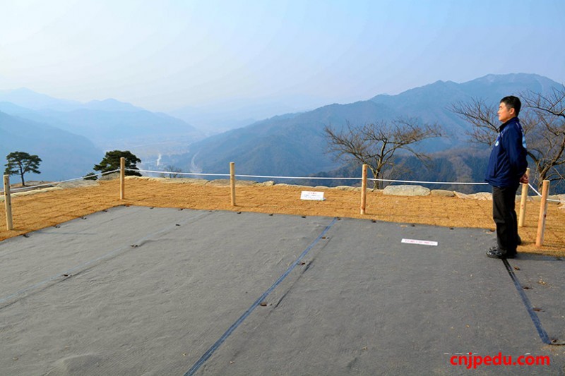 天空之城竹田城遗址 3月1日开山迎客