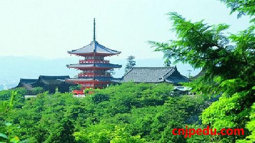 中国留学生编辑京都观光宣传册