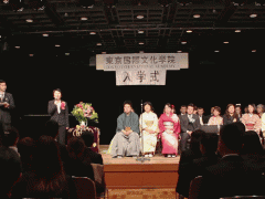东京国际文化学院举行2016年度4月生入学式－院长致辞