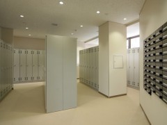 日本大学松沪男生寝室内部