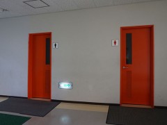 云雀丘学园高等学校简洁整齐的卫生间