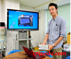 日本香川的高专生，参加诺贝尔奖授奖仪式