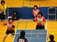  鸟取敬爱高中课外活动女子乒乓球