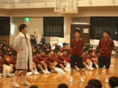 冲绳尚学高中学校交流会