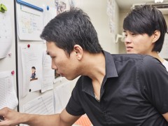 新日本学院(明晴国际语学院)学校上课风景