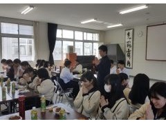 池田高中举行午餐激励会