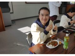 池田高中举行午餐激励会