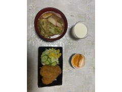中日网日本留学网学生宿舍日常伙食（05.09）