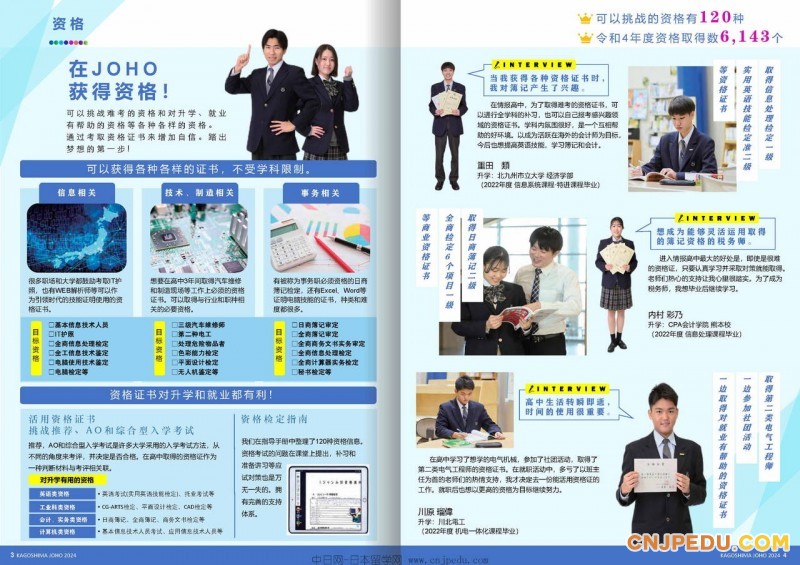 2024年鹿儿岛情报高中介绍画册（中日网-日本留学网）_页面_03