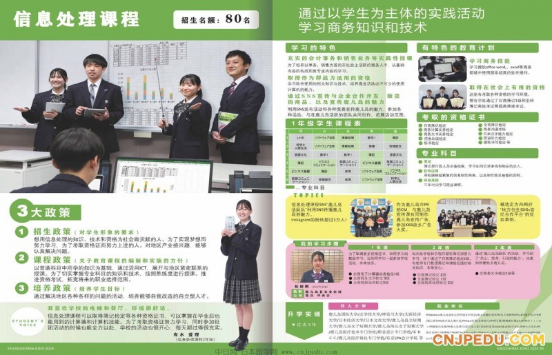 2024年鹿儿岛情报高中介绍画册（中日网-日本留学网）_页面_16